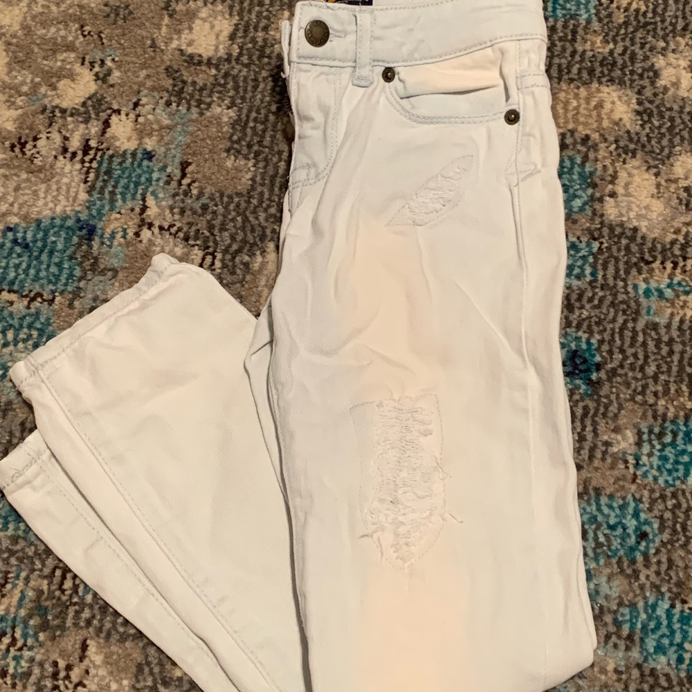 Girls light wash lucky brand jeans